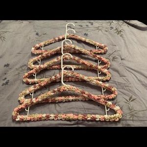 Clothes Hangers Variegated Rosewood New Crochet